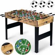 Stół do gry w piłkarzyki, drewniany, Neosport, 118x61x78 cm Neo-Sport