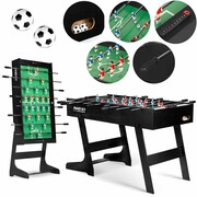 Stół do gry w piłkarzyki, Neosport, 121x61x80 cm, czarny Neo-Sport