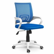 Fotel biurowy, krzesło, z mikrosiatki, Latok, niebieski Sofotel