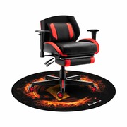 Mata gamingowa pod fotel, FloorMat, 120x120 cm, czarny Huzaro