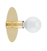 Kinkiet nowoczesny Rock Mosiądz Origins of Light