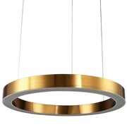 Lampa wisząca CIRCLE 80 - LED, ring mosiądz szczotkowany Step into design