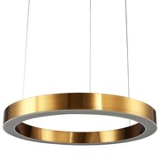 Lampa wisząca CIRCLE 120 - LED, ring mosiądz szczotkowany Step into design