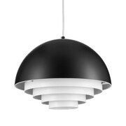 Lampa wisząca DIVERSO 35 cm - czarna matowa Step into design
