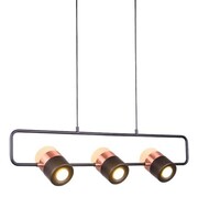 MOOSEE lampa wisząca BLINK 3 czarna Moosee