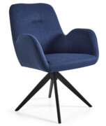 Krzesło obrotowe BRAVA granatowe tapicerowane Unique Sp z.o.o
