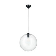 Lampa wisząca TONDA czarna 25 cm Step into design