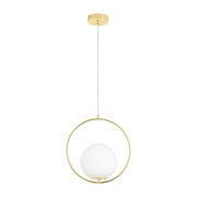Lampa wisząca COSTA ROUND 35 cm, złota Step into design