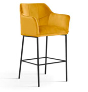 Wysoki hoker tapicerowany MODI 80 cm + kolory Atreve Sp zoo