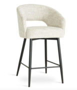 Solidny hoker tapicerowany MONES nóżki metalowe + kolory Atreve Sp zoo