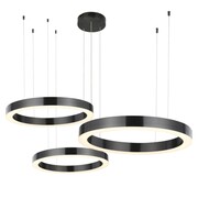 Lampa wisząca CIRCLE 60+80+100 LED TYTAN na 1 podsufitce Step into design