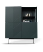 Nowoczesna komoda JUKEBOX zielona + kolory MIDSTY