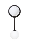 Kinkiet FURIKO A Czarna Lampa Ścienna minimalistyczna UMMO