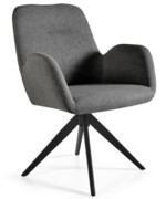 Krzesło obrotowe BRAVA grafitowe tapicerowane Unique Sp z.o.o