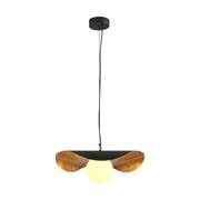 Lampa wisząca ENZO 40 cm - czarno złota Step into design