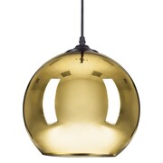 Lampa wisząca MIRROR GLOW - M złota 30 cm Step into design