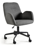 Fotel obrotowy BRAVO szary na kółkach czarnych Unique Sp z.o.o