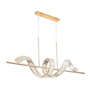 Lampa wisząca RITZ LED złota 150 cm Step into design