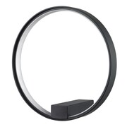 Lampa ścienna ACIRCULO LED 30 cm - kinkiet czarny ring Step into design