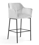 Wysoki hoker tapicerowany MODI 80 cm + kolory Atreve Sp zoo