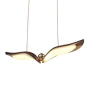 Lampa wisząca GUFO 1 LED różowe złoto 36 cm Step into design