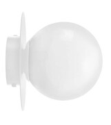 Kinkiet ścienny B12 Biała kula szklana Origins of Light