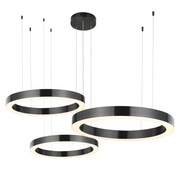 Lampa wisząca CIRCLE 40+60+80 LED tytanowa na 1 podsufitce Step into design