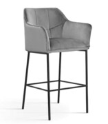 Wysoki hoker tapicerowany MODI 80 cm + kolory Atreve Sp zoo