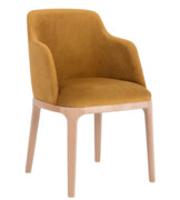 Krzesło welurowe LULU miodowe + kolory LARB2 Sp. z o.o.