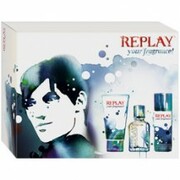 Replay your fragrance! for Him, Edt 30ml + 50ml sprchovy gel + 50ml Dezodorant Replay 96