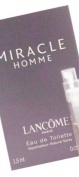 Lancome Miracle Homme, Próbka perfum Lancome 9