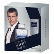 Antonio Banderas King of Seduction, SET: Woda toaletowa 50ml + Balsam po goleniu 50ml Antonio Banderas 55