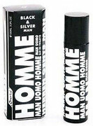 Omerta Black Silver Homme, Woda toaletowa 100ml (Alternatywa dla zapachu Giorgio Armani Black Code) Omerta 462
