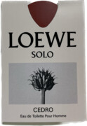 Loewe Solo Cedro, EDT - Voňavý papierik 0,3ml Loewe 25