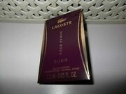 Lacoste Pour Femme Elixir, Próbka perfum Lacoste 50
