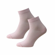 STOPKI DAMSKIE AŻUROWE JASNY RÓŻ