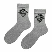 Skarpety Męskie Frotte Szare