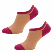 mikrostopki damskie ażurowe pomarańczowe Krebo