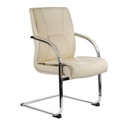 Bs fotel konferencyjny corpocomfort bx-3345 kremowy BS