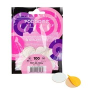 Nakładki ścierne tarcze wymienne 100 grit do PODODISC Staleks Expert rozmiar M 20 mm 50 szt Staleks
