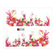 Naklejki wodne do paznokci arkusz 6,5 x 5,5 cm na 10 palców a Nr 168 Allepaznokcie