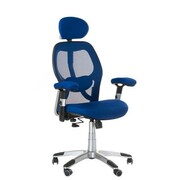 Bs fotel ergonomiczny corpocomfort bx-4144 niebieski BS