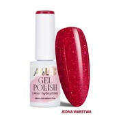 Lakier hybrydowy LED/UV Gel Polish Reds R15 Fiery Sparkle AlleLac HEMA/Di-HEMA Free 6g AlleLac