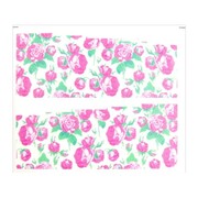 Naklejki wodne do paznokci arkusz 6,5 x 5,5 cm na 10 palców yb Nr 647 Allepaznokcie