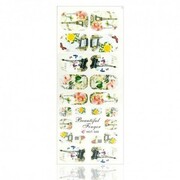 Naklejki wodne do paznokci arkusz 12,7 x 5,5 cm hot Nr 349 Allepaznokcie