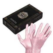 Rękawiczki jednorazowe nitrylowe diagnostyczne i ochronne Beaute Luxe rozmiar S perłowe 50 szt Top Glove