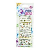 Naklejki wodne do paznokci arkusz 12,7 x 5,5 cm hot Nr 253 Allepaznokcie