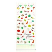 Naklejki wodne do paznokci arkusz 12,5 x 5,5 cm hot Nr 214 Allepaznokcie