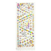 Naklejki wodne do paznokci arkusz 12,5 x 5,5 cm hot Nr 024a Allepaznokcie