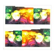 Naklejki wodne do paznokci arkusz 7 x 6,5 cm na 10 palców Nr c129 Allepaznokcie